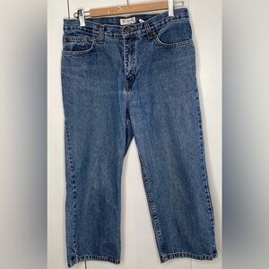 Jones NY Classic Straight Leg Capris Jeans High Rise Size 10.